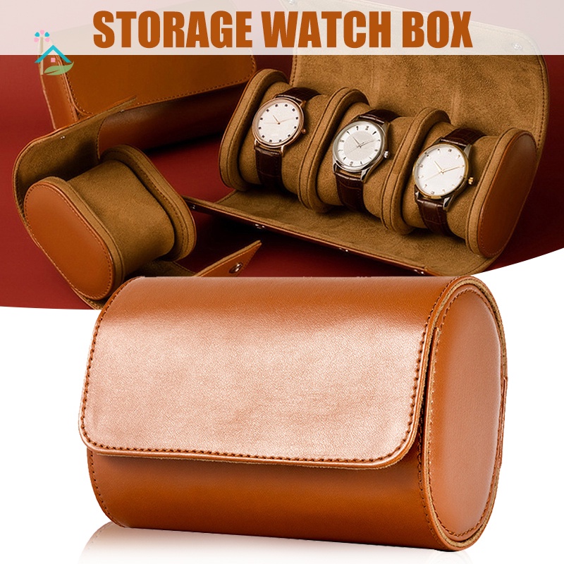 NU Watch Box Holder with Roll-Style Design Durable Portable Long Lasting Lightweight Removable Best Gift for Birthday