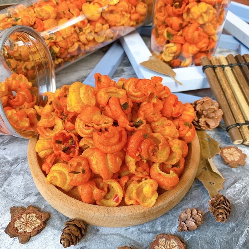 Bánh Ốc Hành/Sò Hành Giòn Thơm lon pet 210g