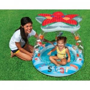 Bể bơi phao mái che hình ngôi sao INTEX 57428
