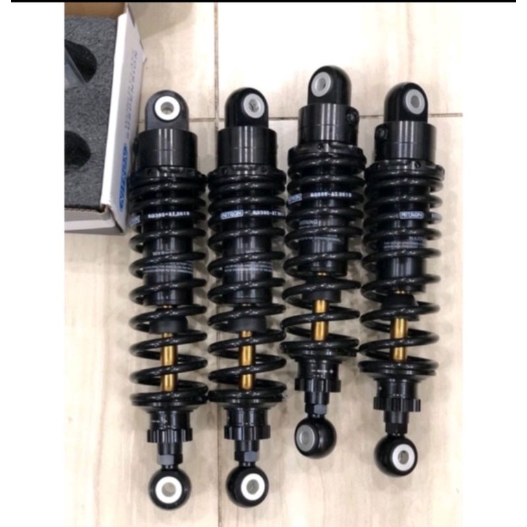 Phuộc Nitron đen Ty Vàng không Bình dầu gắn Wave, Dream, Future, Sirius, Jupiter.....