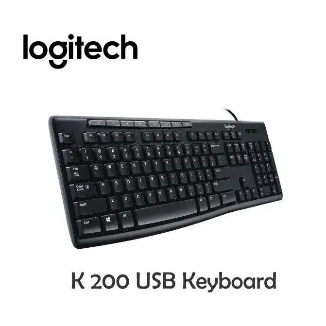 Bàn Phím Logitech K200 Media Keyboard Usb