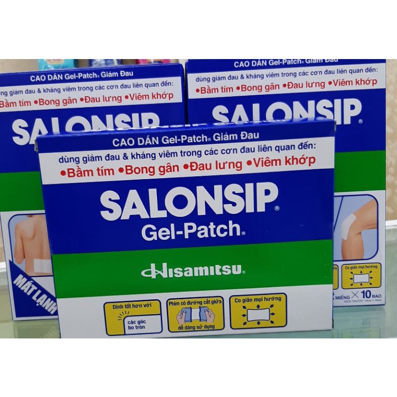 Cao dán lạnh Salonsip gel-patch