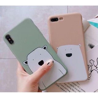 Ốp lưng Iphone in hình gấu vô cùng đáng yêu