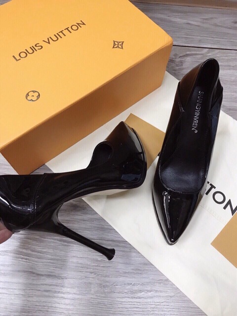 Cao gót 13cm da bóng | BigBuy360 - bigbuy360.vn