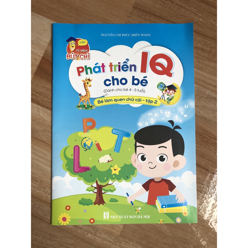 Sách - Combo Phát triển IQ cho bé 4-5 tuổi và 5-6 tuổi (2 bộ - 16 cuốn)