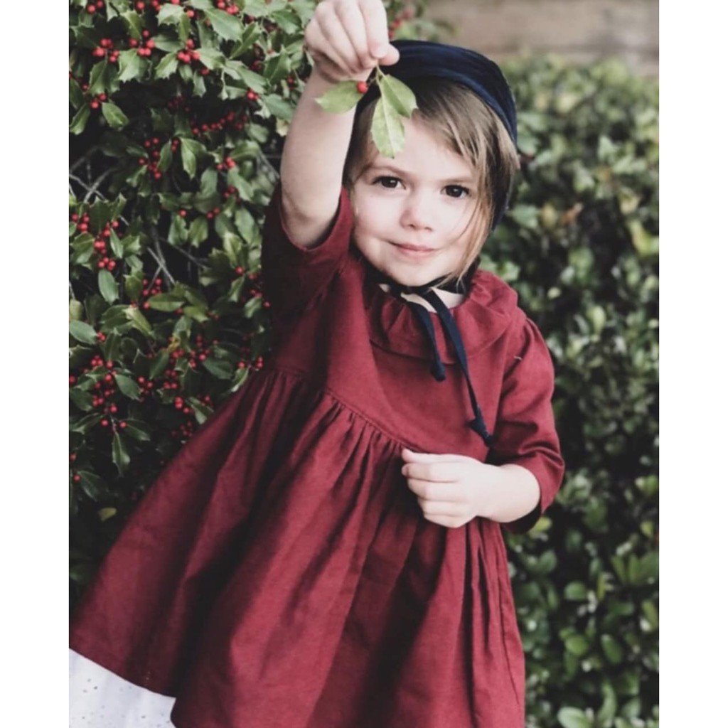 Váy Tiana đỏ đô