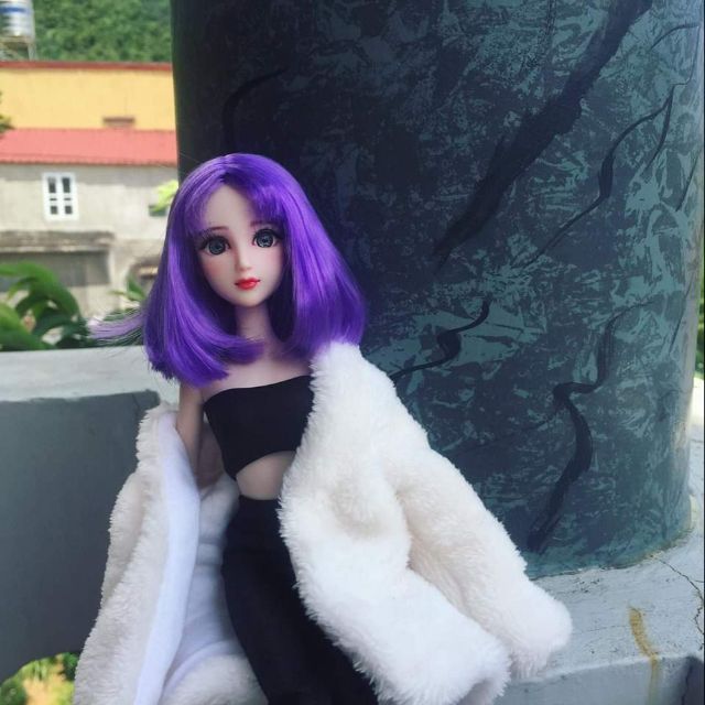 Áo lông xinh cho búp bê shop có các size barbie,xinyi,30cm,1/6 60cm,blythe.1/8.doris...