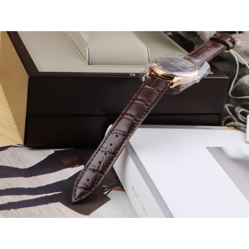 Đồng hồ nam chính hãng Frederique Constant 𝐅𝐂-𝟑𝟎𝟑𝐂𝟓𝐁𝟒 - Máy cơ tự động - Kính Sapphire - Dây da