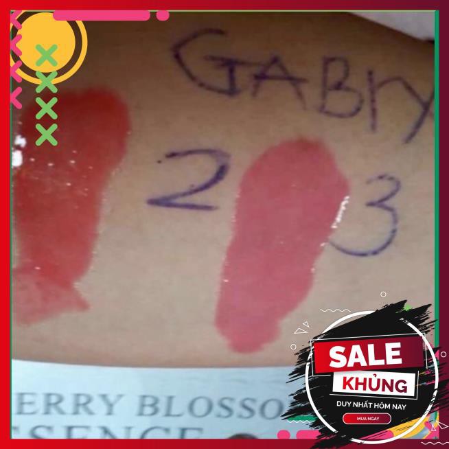 Dưỡng Môi-Dưỡng Kích Màu Garby sau phun xăm