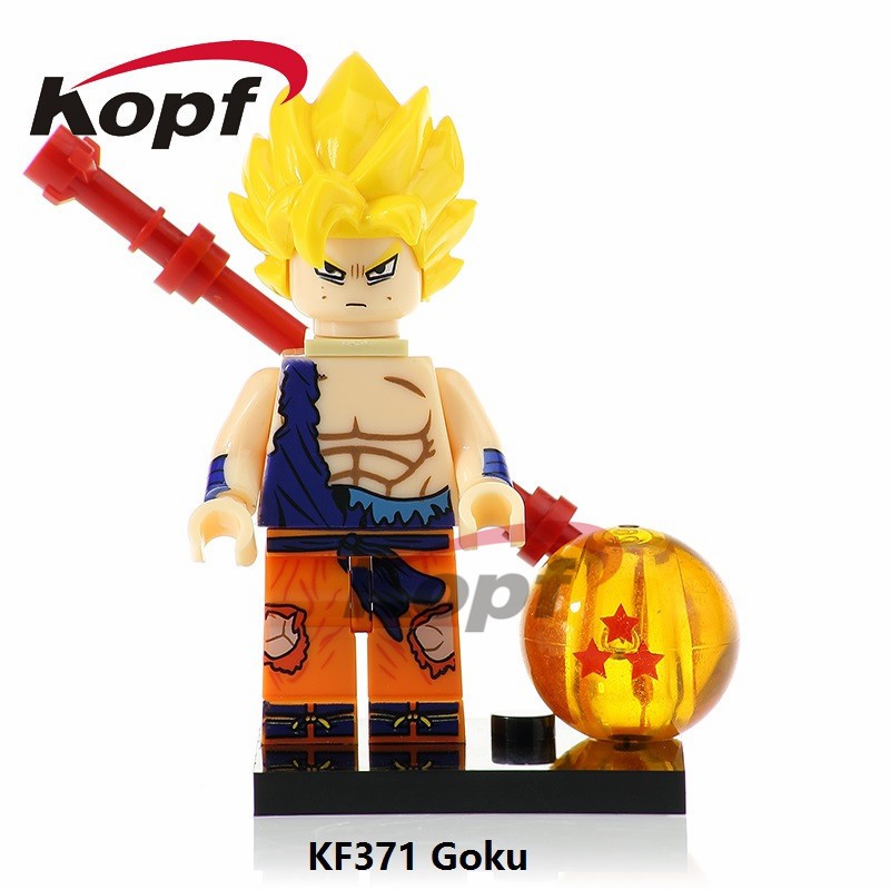 Minifigures Nhận Vật Sun Goku Trong Phim 7 Viên Ngọc Rồng Dragon Ball Sun Mới Nhất KF456 KF371