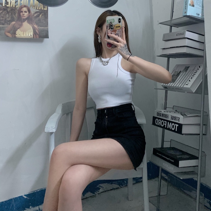 Áo ba lỗ croptop Castin nữ RA024 Hàng Loại 1 Siêu Đẹp Năng Động Trẻ Trung Chất Thun Dày Dặn Co Giãn Thấm Hút Mồ Hôi Tốt | BigBuy360 - bigbuy360.vn