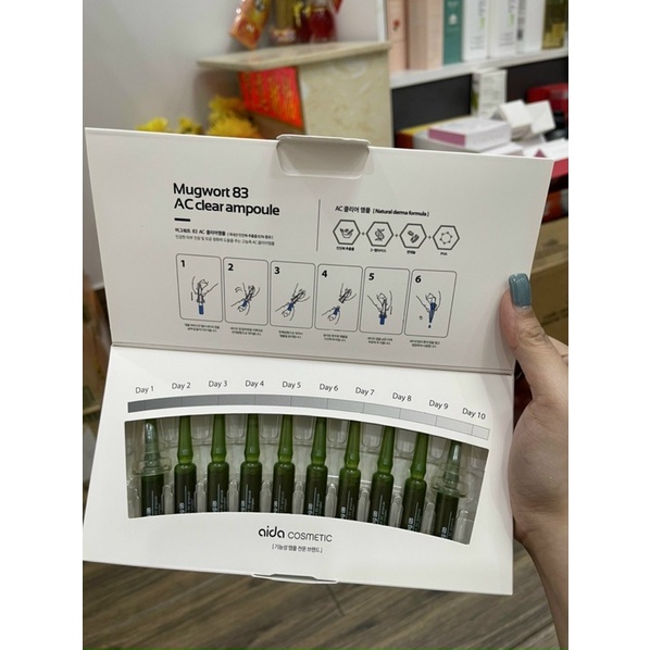 TẾ BÀO GỐC NGẢI CỨU MUGWORT 83 AC CLEAR AMPOULE