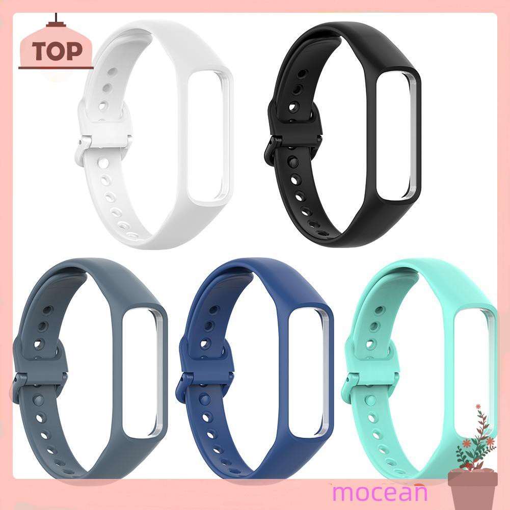 Bộ Dây Đeo Silicone + Khung Cho Đồng Hồ Thông Minh Samsung Galaxy Fit-E Sm-R375
