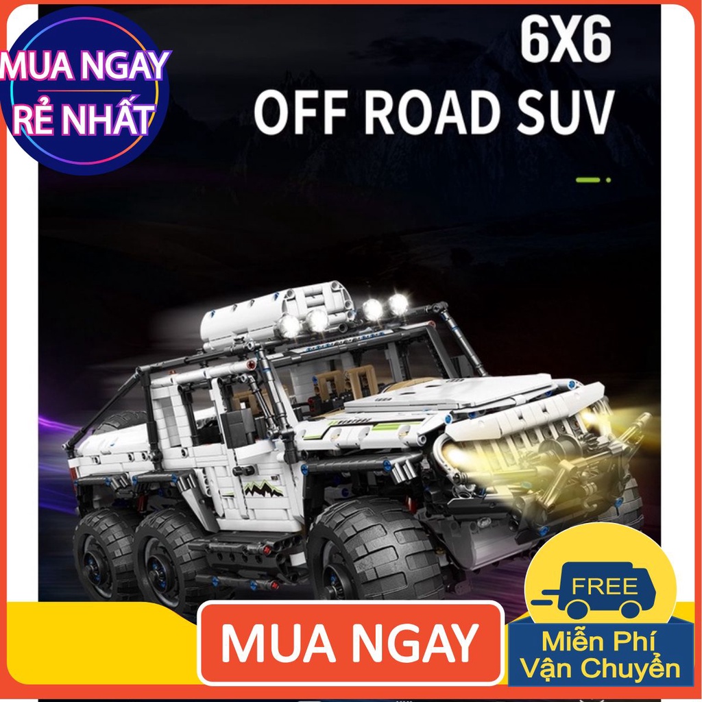 Bộ Lego lắp ghép xe địa hình SUV- Đồ chơi mô hình -Hàng cao cấp. Bảo hành 12 tháng toàn quốc