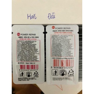 Dưỡng Mày Môi CSLAB Sau Phun Xăm (hộp 100 gói nhỏ)