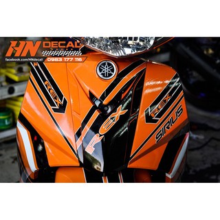 Tem Trùm Sirius RC Cam Đen Pioas