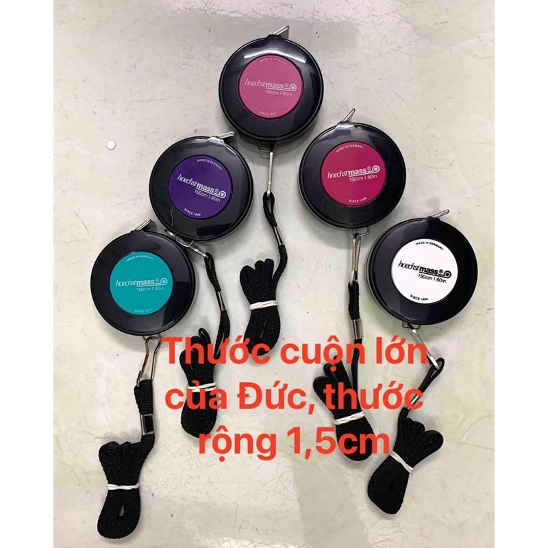 Thước cuộn chính hãng của Đức bảng rộng 1,5cm