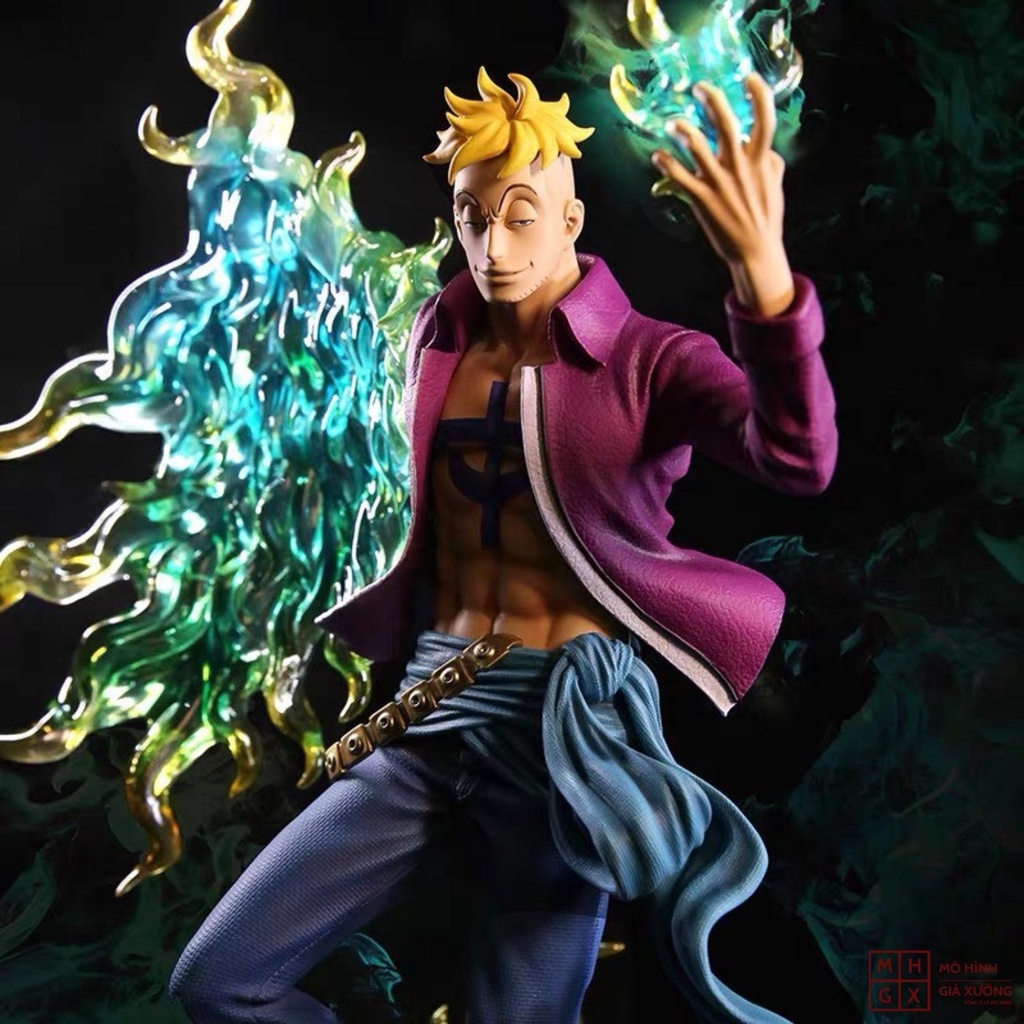 Mô hình One Piece Marco phượng hoàng Cao 45cm có đèn led tặng mô hình phượng hoàng , figure mô hình one piece giá xưởng