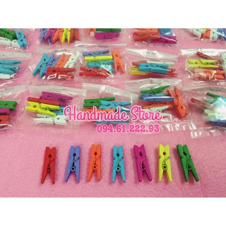 10 kẹp gỗ 3,5cm