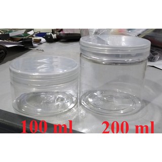 Hũ nắp trong 100ml hũ đựng thủ công handmade nắp trong hũ 100ml