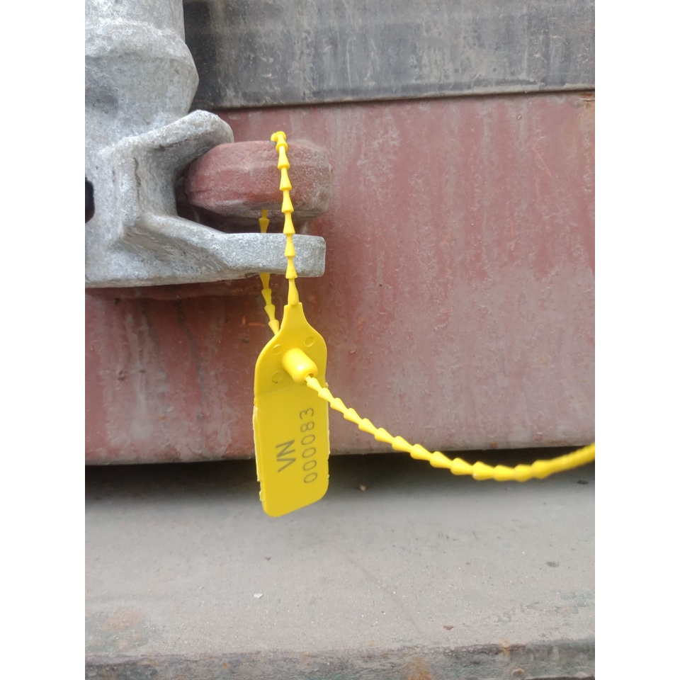 Seal khóa niêm phong kẹp chì dây rút nhựa đốt trúc 250mm