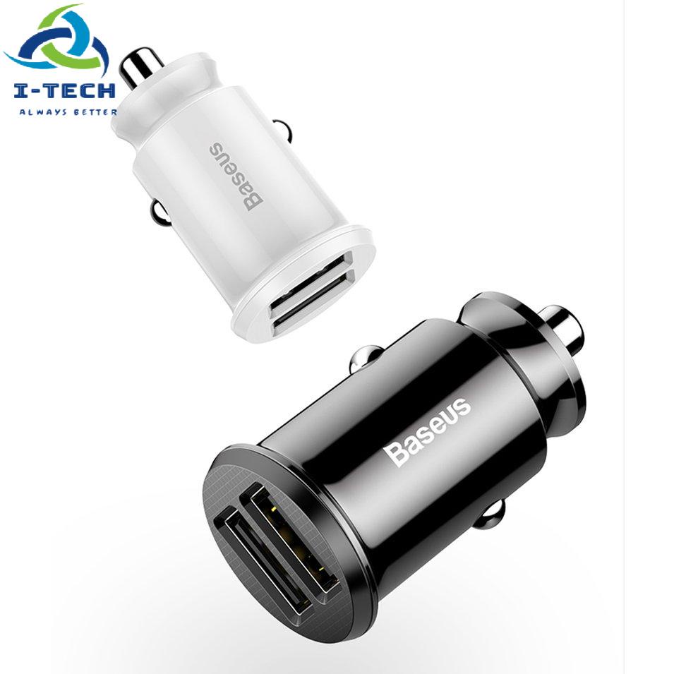 ⚡Khuyến mại⚡Car Charger Dual USB Adapter Cigarette Lighter For Mobile Phone Charger | BigBuy360 - bigbuy360.vn
