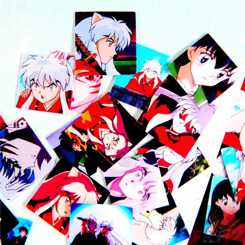Bộ 48 miếng dán trang trí album ảnh thời trang Inuyasha Q-2