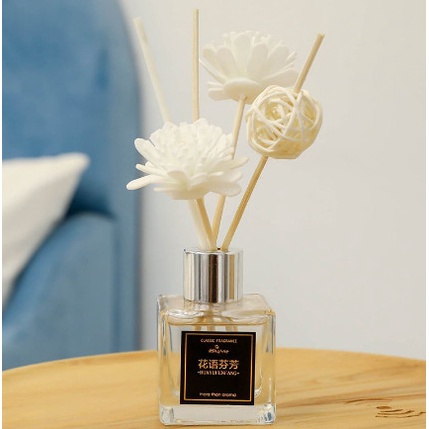 Nước hoa để phòng, tinh dầu thơm phòng, kèm que gỗ khuếch tán thiên nhiên cao cấp