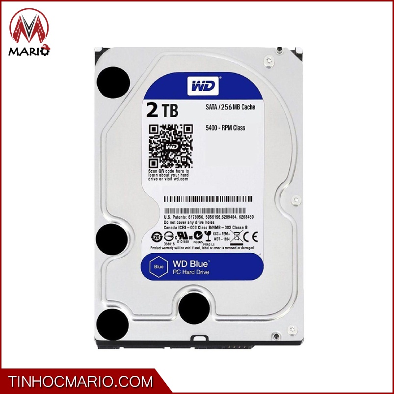 Ổ cứng HDD WESTERN 2TB BLUE