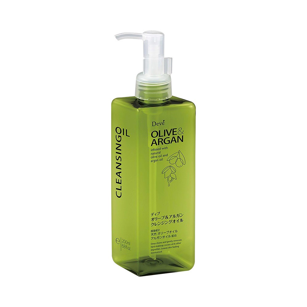 Dầu tẩy trang Olive Argan Deve 500ml Nhật Bản chuẩn Auth