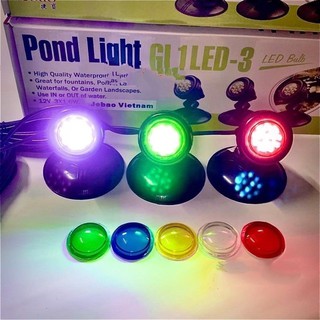 Đèn led âm nước hồ cá koi - jebao gl1led -3