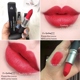 Son Mac Powder Kiss Lipstick fullsize fullbox