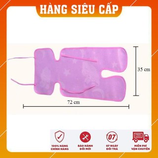 [FreeShip – Xả kho] Đệm Lót Xe Đẩy Trẻ Em Bằng Lụa, Thoáng Mát, Chống Thấm (72x35cm) - Hàng Xuất Khẩu