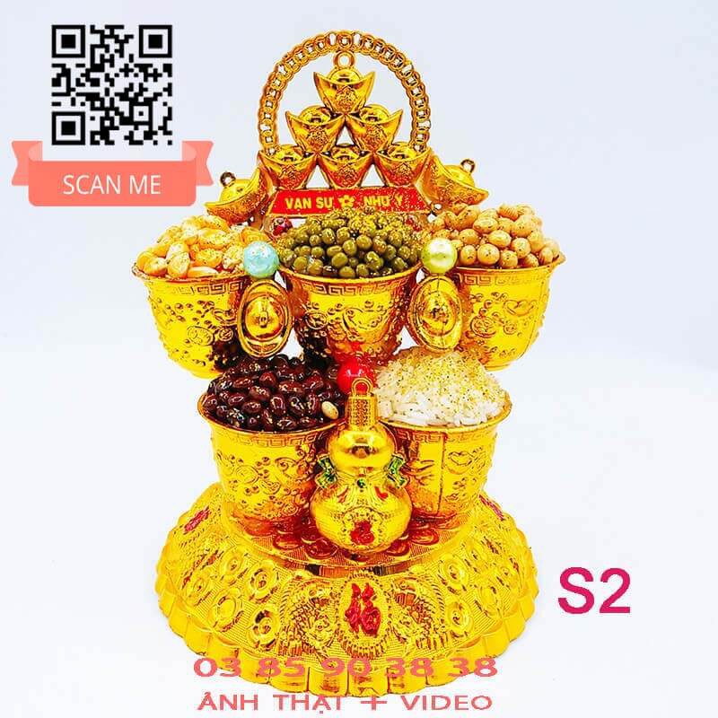 Tháp Tỏi Thần Tài - Bông Tỏi Thần Tài Ngũ Cốc Như Ý TỎI CÁT TƯỜNG | BigBuy360 - bigbuy360.vn