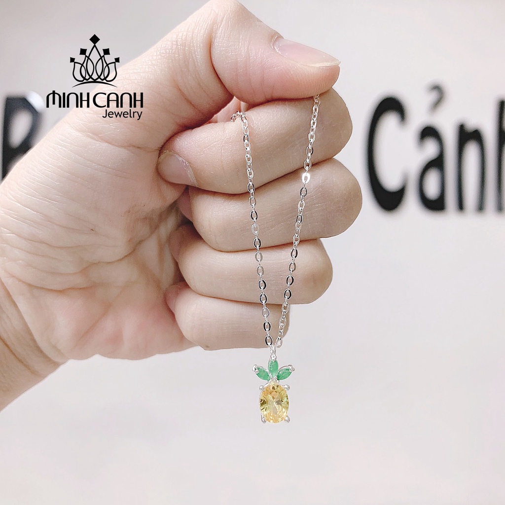 Dây Chuyền Bạc Hình Quả Dứa - Minh Canh Jewelry
