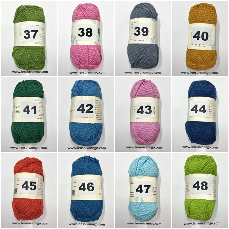 Len Susan’s Family 4 (Bảng màu 2) (cuộn 50gr)