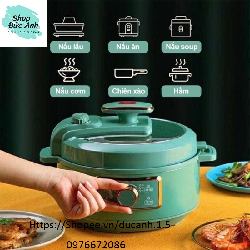 Nồi Áp Suất Đa Năng Thông Minh 4L