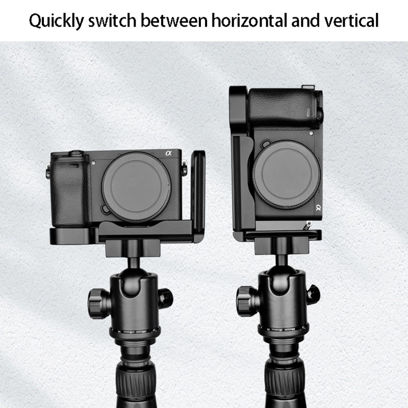 A6 Series L-Type Quick Release Plate for Sony A6000 A6100 Camera