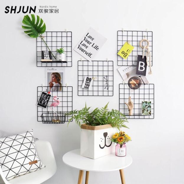 [XẢ KHO] KHUNG LƯỚI SẮT TRANG TRÍ SIZE 35x35cm và 35x45cm