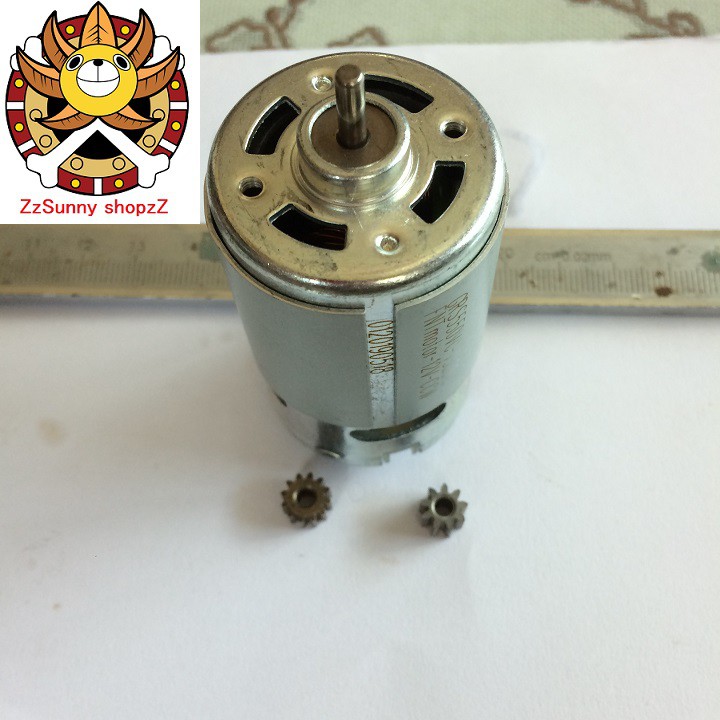 Motor 550 21V FNT 23000 rpm dùng cho máy khoan pin có bánh răng