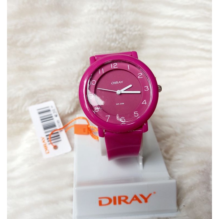 Đồng hồ trẻ em chạy kim chống nước màu hồng sen hàng chí.nh hãng có bảo hành