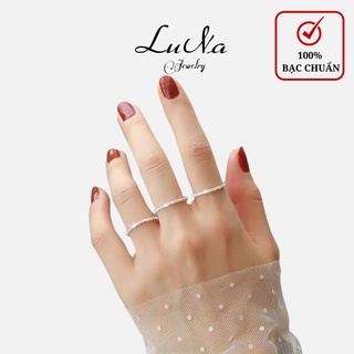 Nhẫn bạc nữ dạng mềm, Nhẫn bạc LuNa