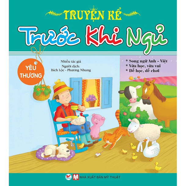 Sách - Truyện Kể Trước Khi Ngủ - Yêu Thương ( Song Ngữ) | BigBuy360 - bigbuy360.vn