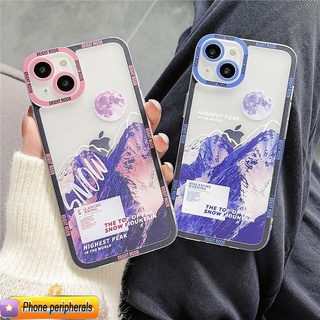 Vỏ điện thoại di động Apple 13 màu xanh Yuanfeng iPhone13 thương hiệu mới hợp thời trang bảo vệ 12Promax phù với