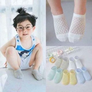 Set 5 đôi tất lưới cho bé trai bé gái
