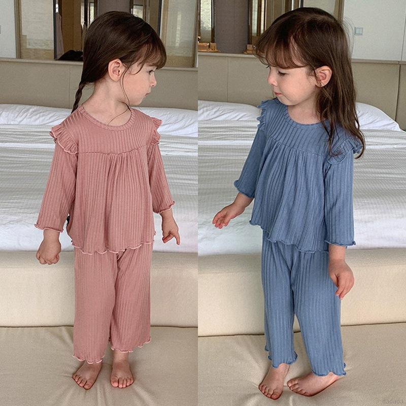 Bộ đồ ngủ mỏng thời trang xuân thu cho bé gái