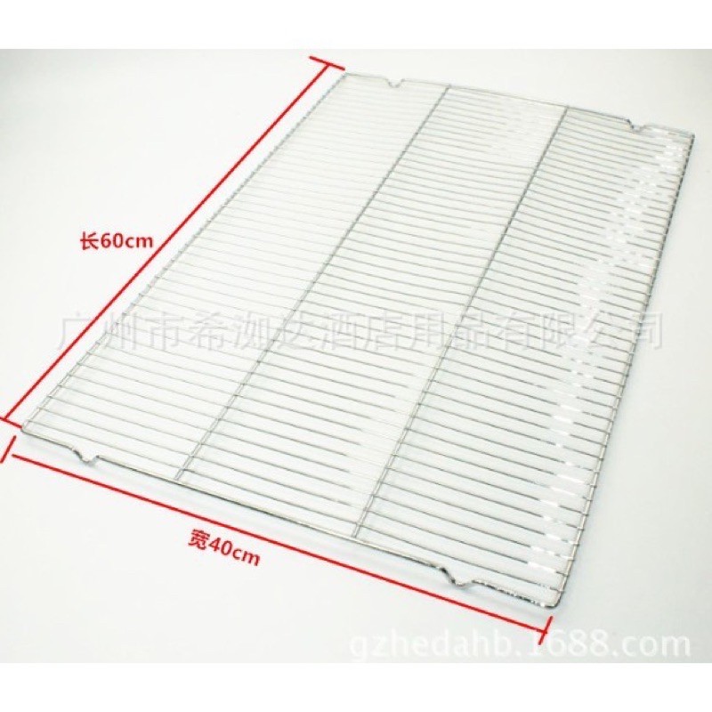 Rack hong bánh inox 40 x 60cm / Vỉ nướng