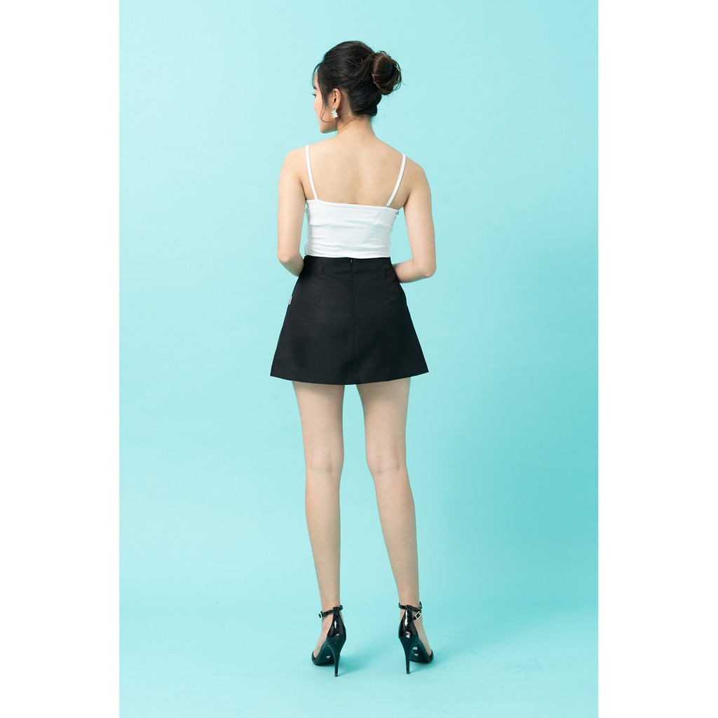 Chân váy A cạp liền túi chéo 20AGAIN JAW1091 | BigBuy360 - bigbuy360.vn