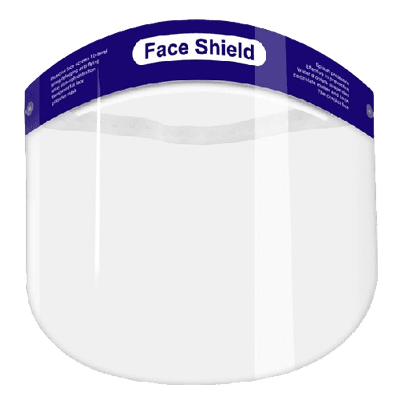 Tấm chắn chống giọt bắn, kính che mặt trong suốt nhựa PVC Health Kingdom, 1 chiếc