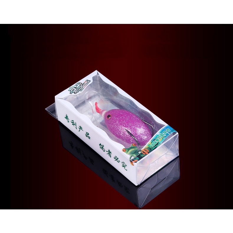 Mồi Câu Cá Giả Hình Ếch Mềm 6cm/13g